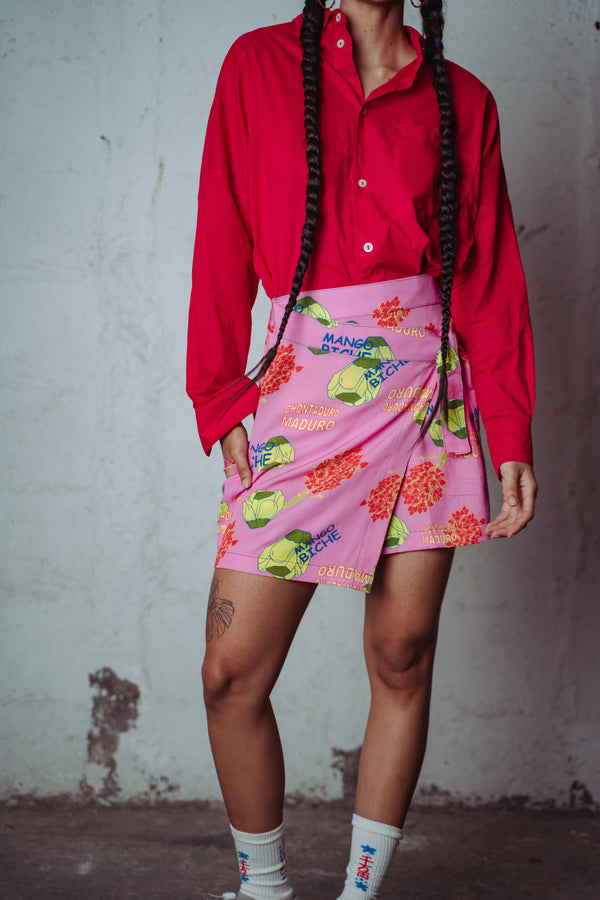 Falda Amanecida Mango Biche