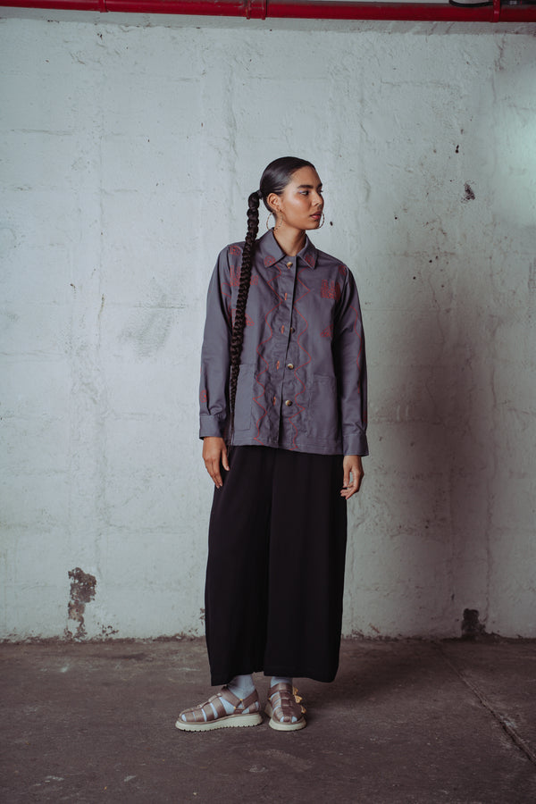 Chaqueta A La Orden Gris