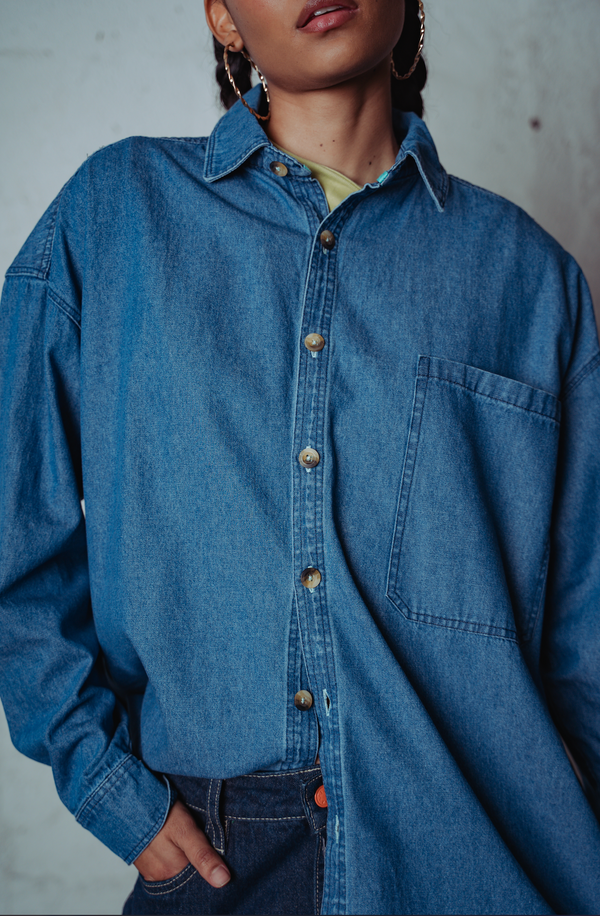 Camisa Gallito de Roca Denim