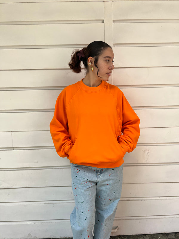 Crew Neck Orange